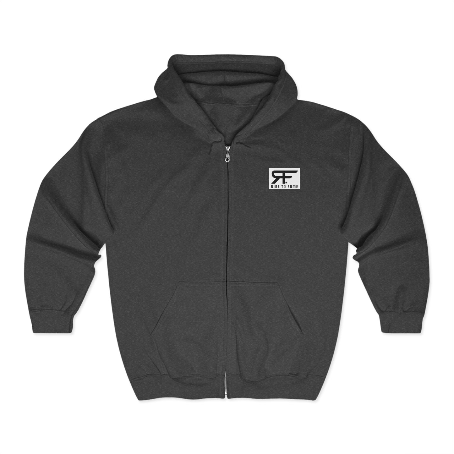 Rise to Fame Unisex Zip Hoodie - Stylish, Comfortable, Perfect for Everyday Wear