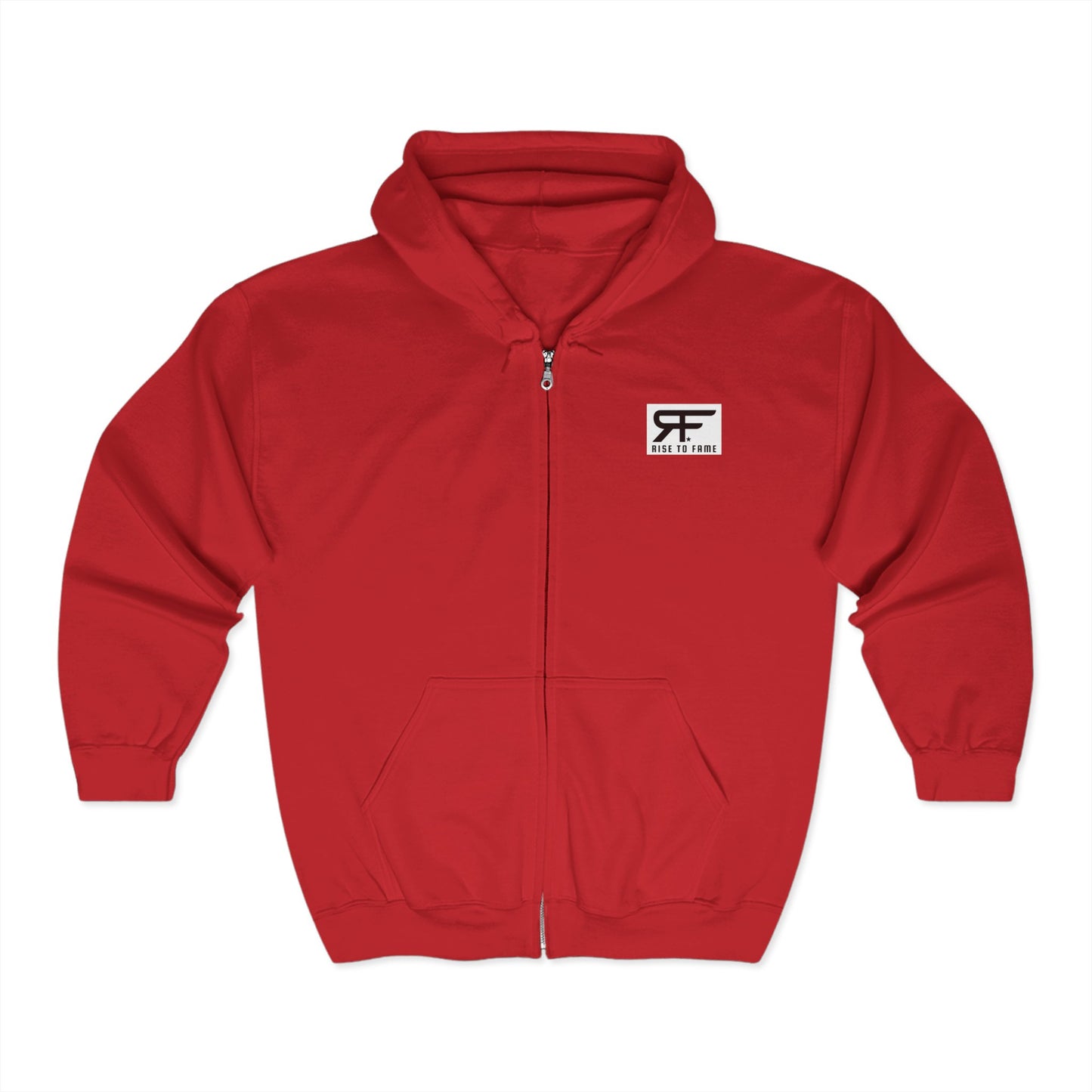 Rise to Fame Unisex Zip Hoodie - Stylish, Comfortable, Perfect for Everyday Wear