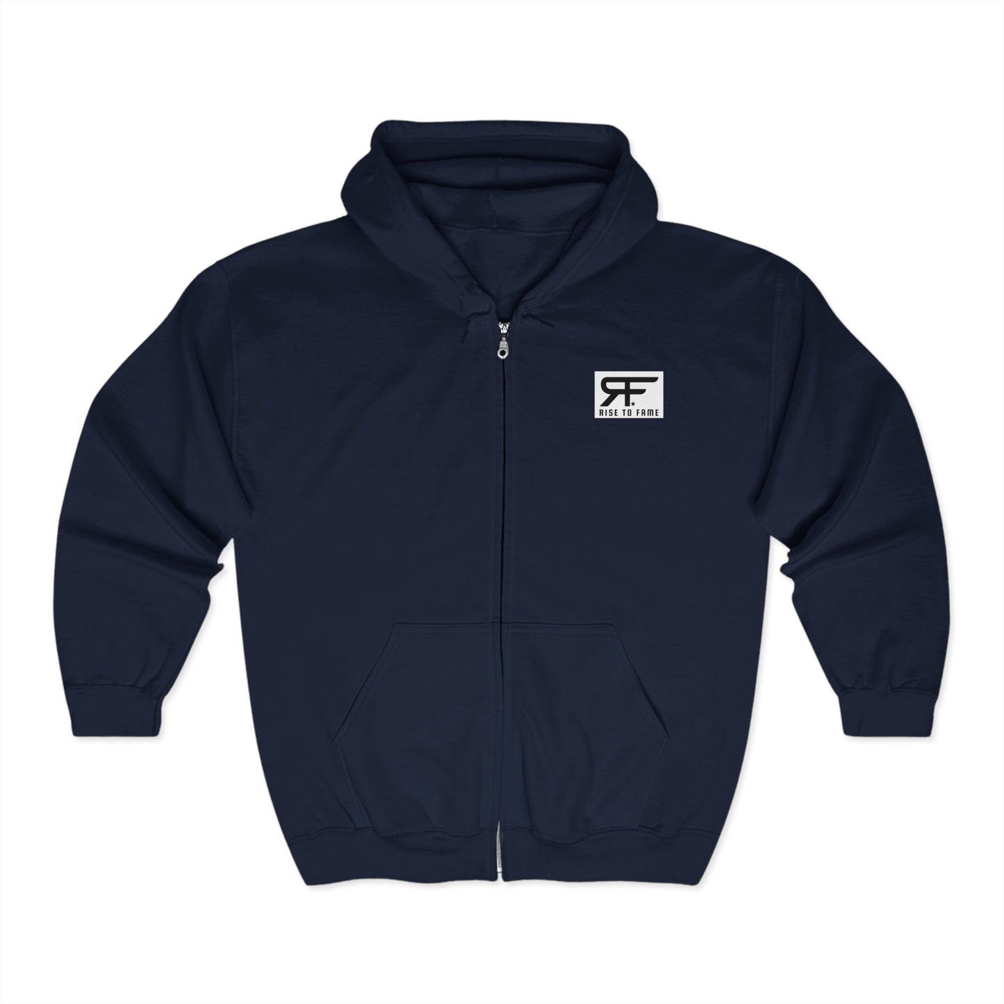 Rise to Fame Unisex Zip Hoodie - Stylish, Comfortable, Perfect for Everyday Wear