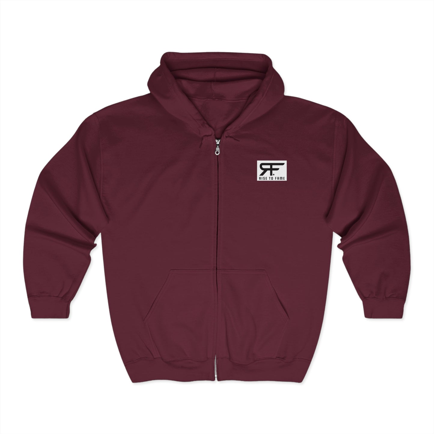 Rise to Fame Unisex Zip Hoodie - Stylish, Comfortable, Perfect for Everyday Wear