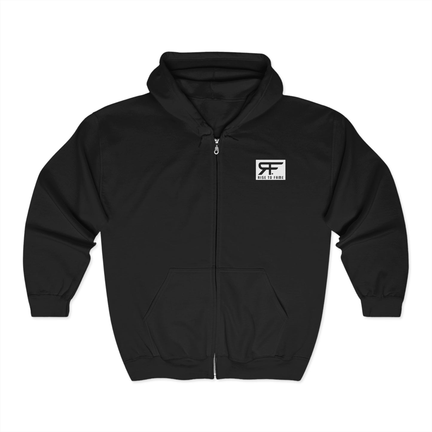 Rise to Fame Unisex Zip Hoodie - Stylish, Comfortable, Perfect for Everyday Wear