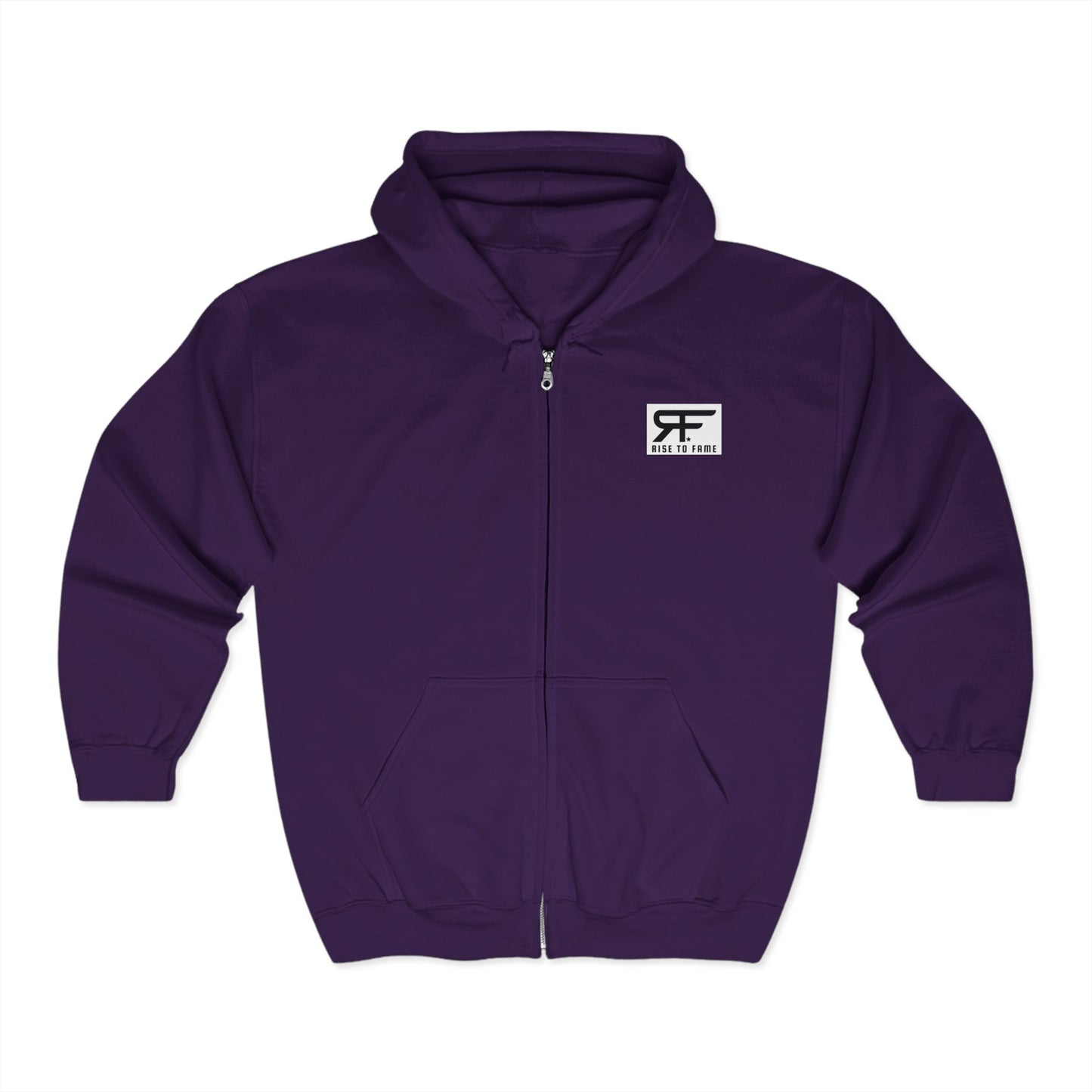 Rise to Fame Unisex Zip Hoodie - Stylish, Comfortable, Perfect for Everyday Wear