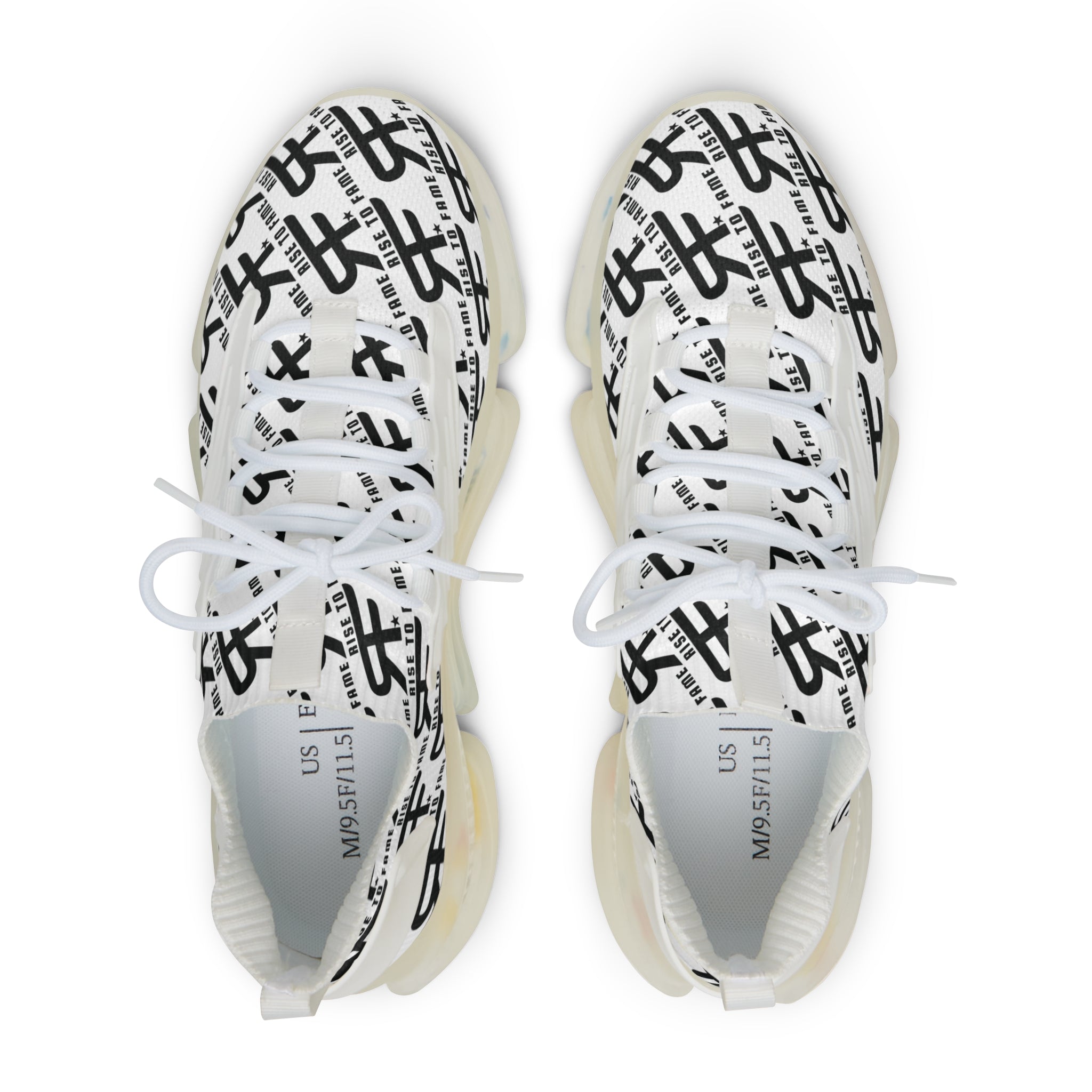 Men's Mesh Sneakers - RISE TO FAME Stylish Sport Shoes