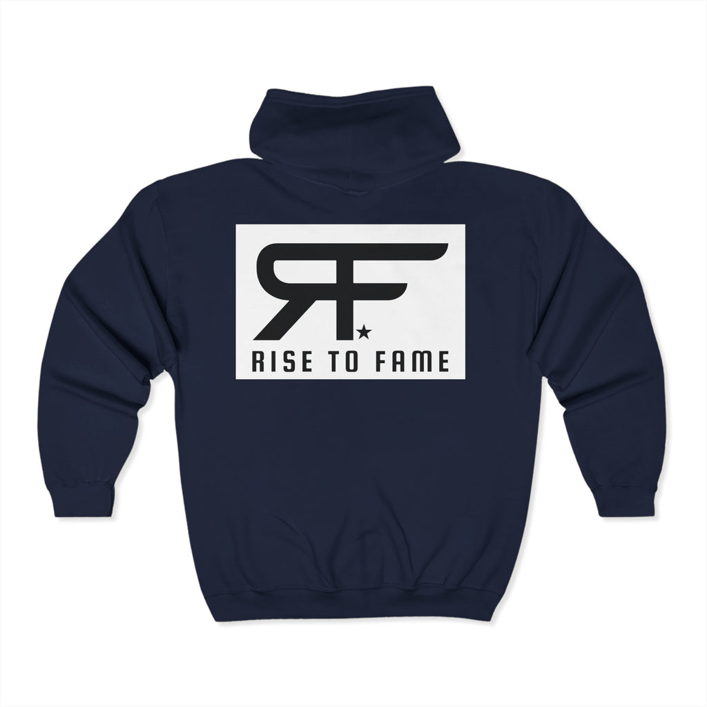 Rise to Fame Unisex Zip Hoodie - Stylish, Comfortable, Perfect for Everyday Wear