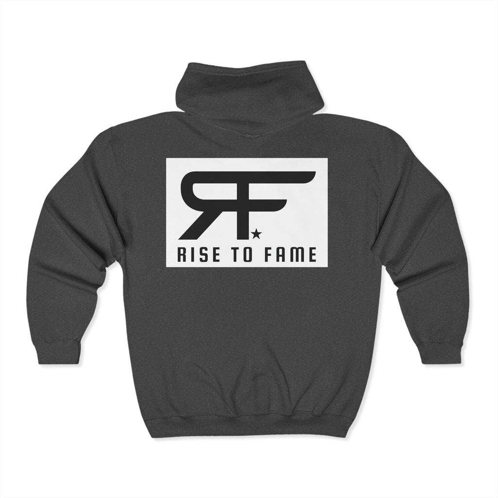 Rise to Fame Unisex Zip Hoodie - Stylish, Comfortable, Perfect for Everyday Wear