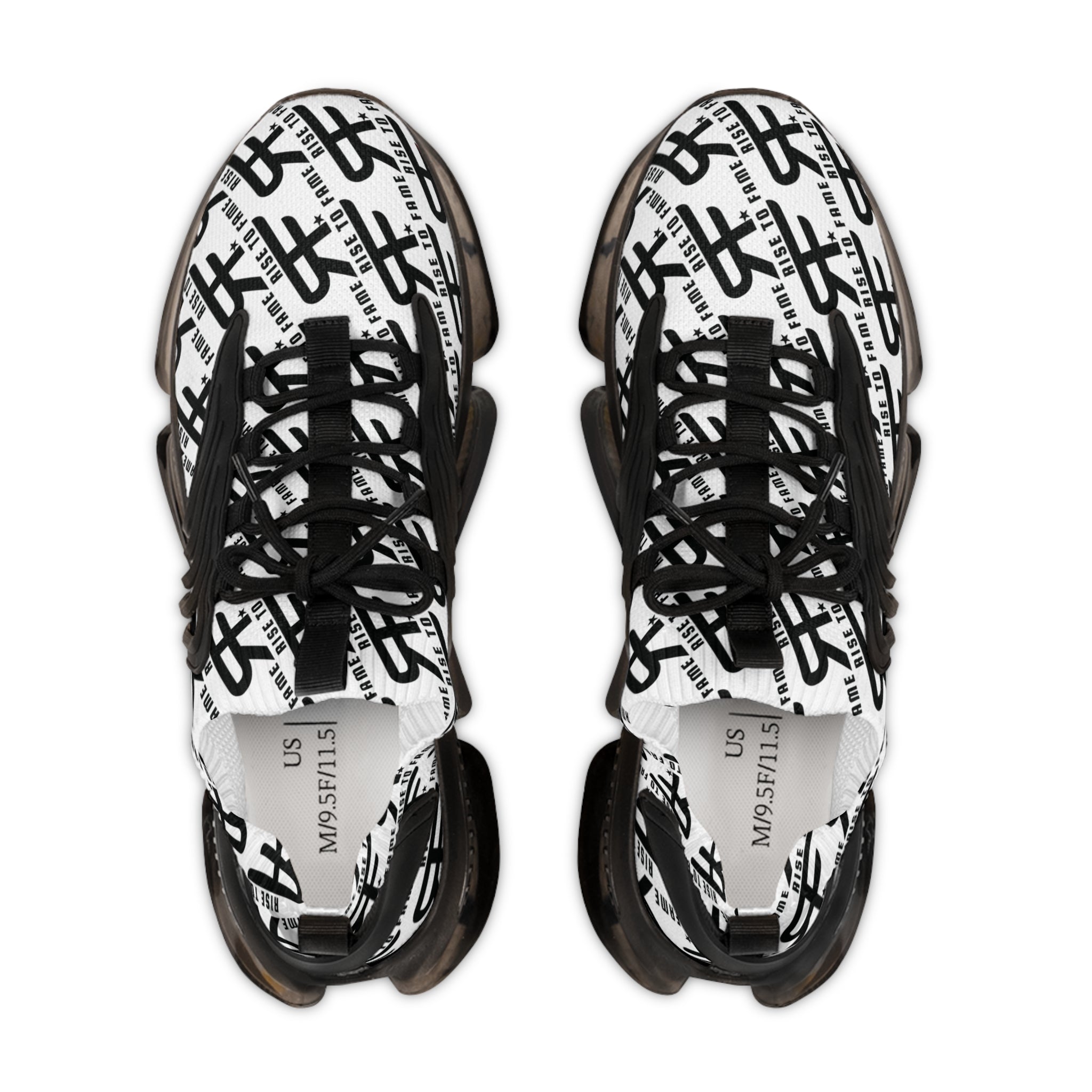 Men's Mesh Sneakers - RISE TO FAME Stylish Sport Shoes