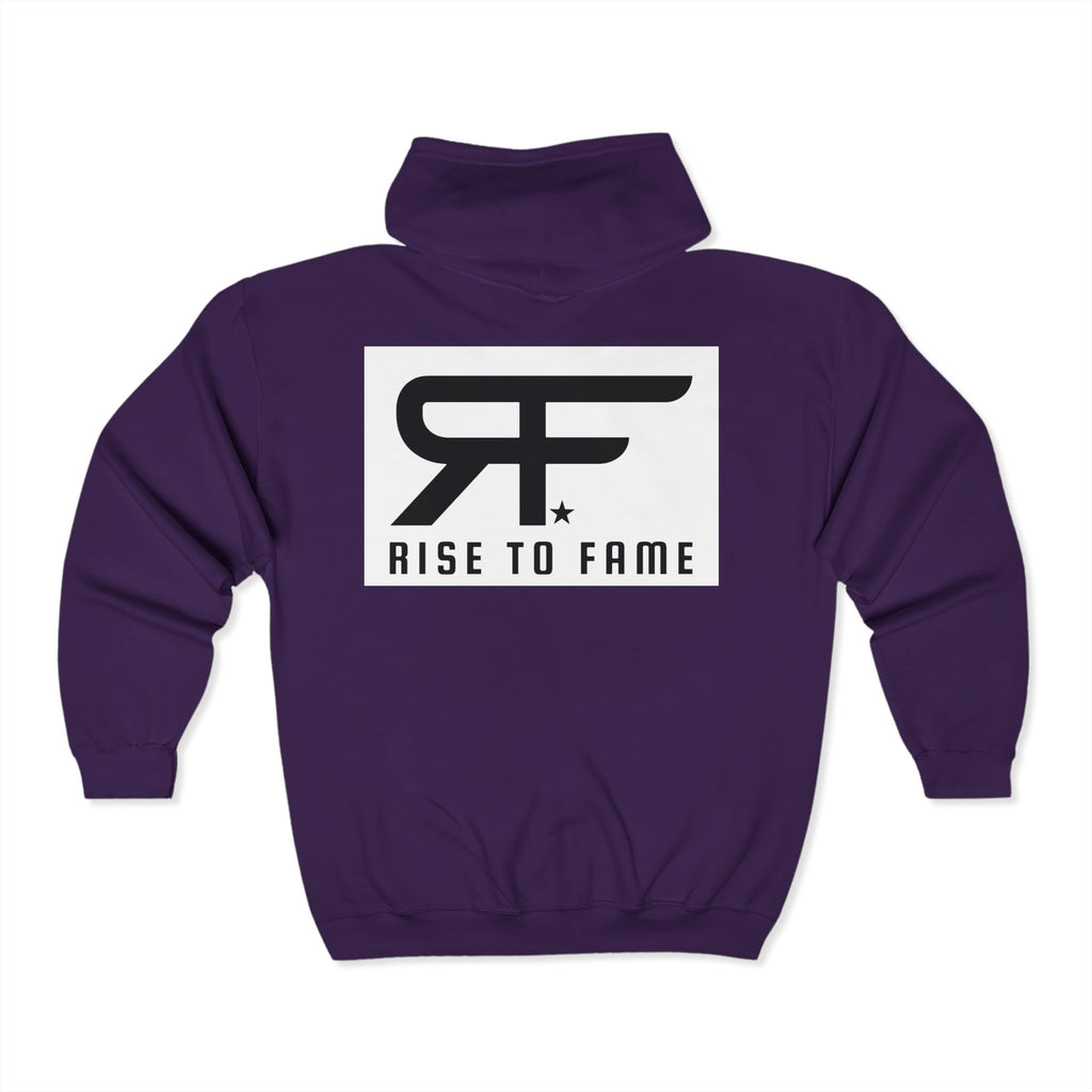Rise to Fame Unisex Zip Hoodie - Stylish, Comfortable, Perfect for Everyday Wear