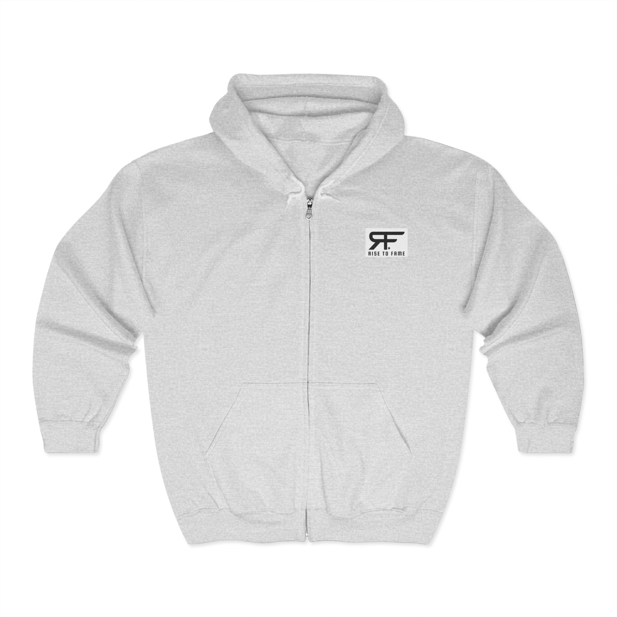 Rise to Fame Unisex Zip Hoodie - Stylish, Comfortable, Perfect for Everyday Wear