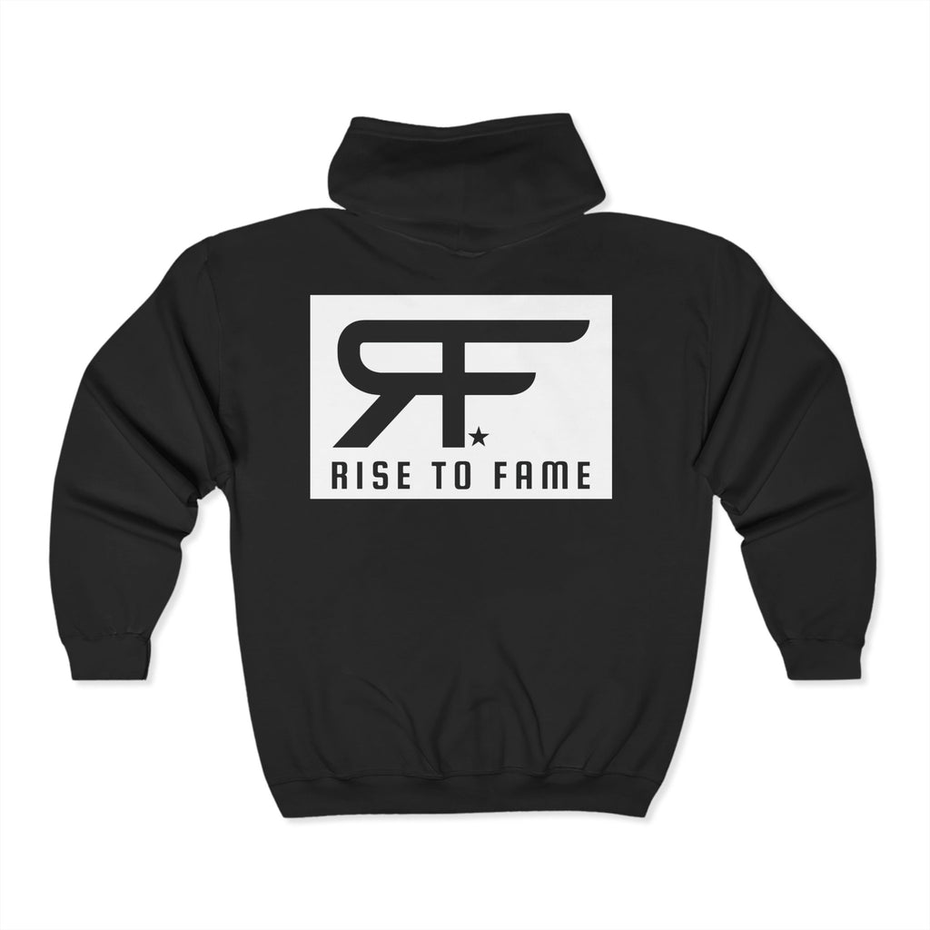 Rise to Fame Unisex Zip Hoodie - Stylish, Comfortable, Perfect for Everyday Wear