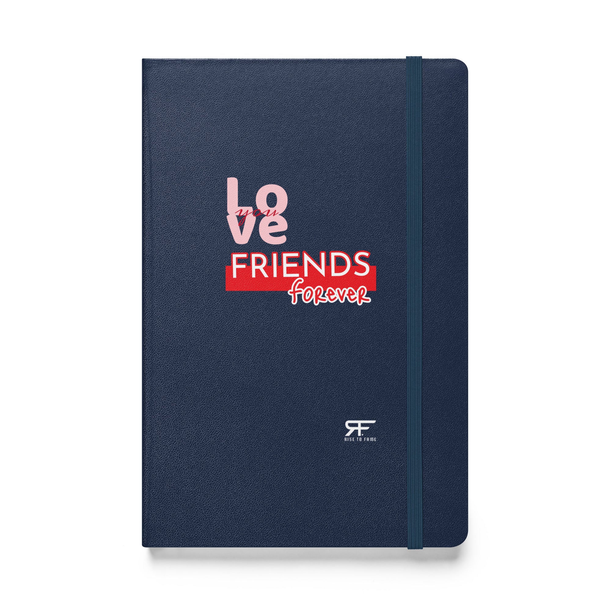 Hardcover bound notebook