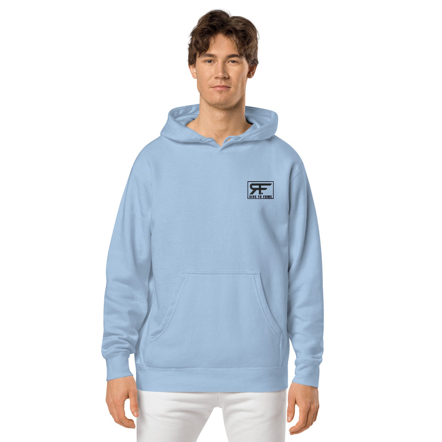 Unisex pigment-dyed hoodie