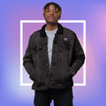 Unisex denim sherpa jacket