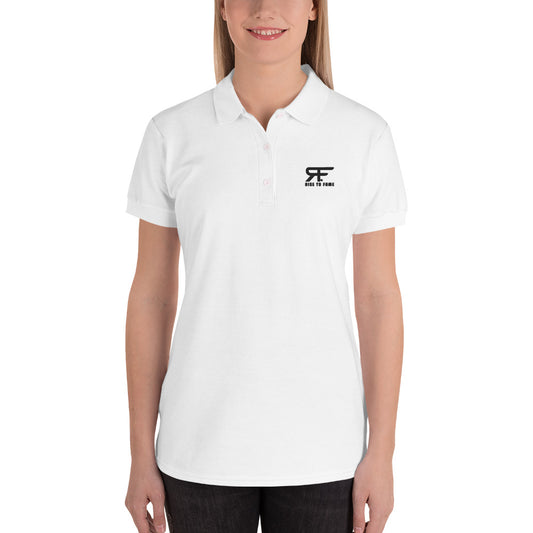 Embroidered Women's Polo Shirt